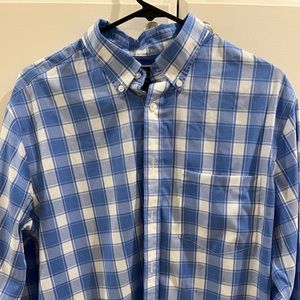 Charles Tyrwhitt Slim Fit Blue/White Button Down